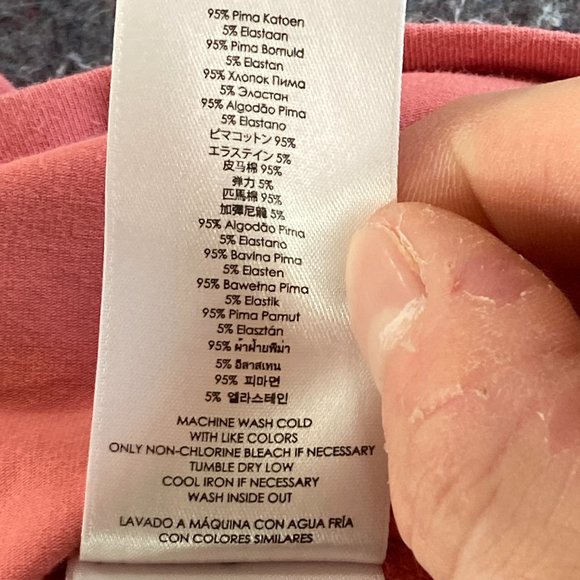 Michael Kors Polo Shirt Mens Adult XXL Pink Stretch Pima Golf Golfer Rugby - Picture 8 of 9